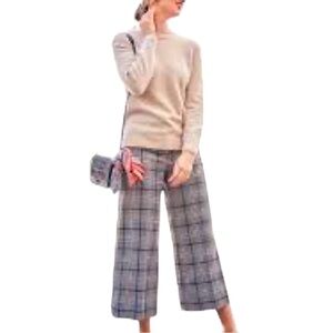 LE CHATEAU Plaid Capri Palazzo Pants (xxl)